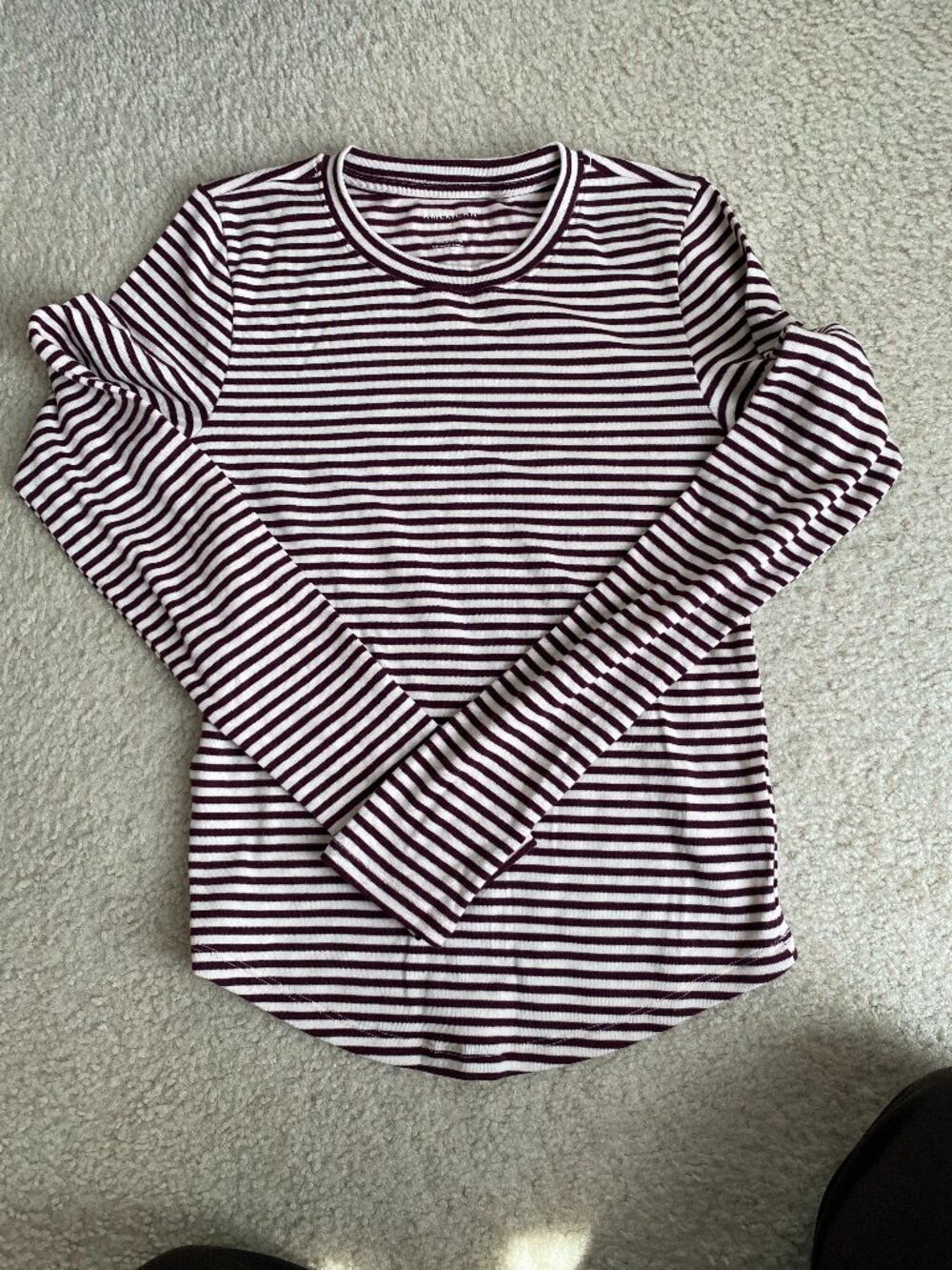 American Eagle Stripped Long Sleeve